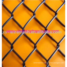 black !!! chain link fence (factory)